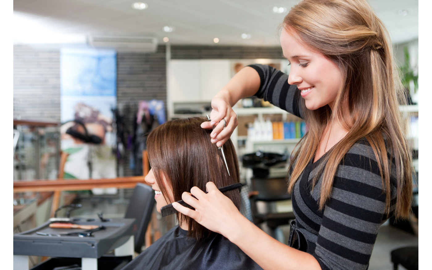 The Best Salons Offer Their Own Products You Can Too!